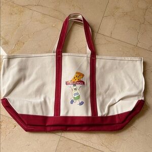 DiGiorno Hidden Valley Ranch Obsession Canvas Tote Bag Heavy Duty 16 x 12 x 8